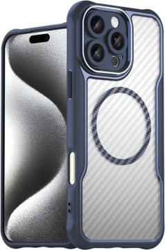 iPhone16 Pro Max�P�[�X MagSafe�ɑΉ� �������@�J�o�[ ���^ �ϏՌ� QI�[�d Max�P�[�X ���^ �ϏՌ�