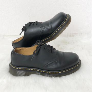 �y���i�z Dr Martens �h�N�^�[�}�[�`�� 1461 3�z�[���V���[�Y �u���b�N �C�G���[�X�e�b�` 23.0�`23.5cm