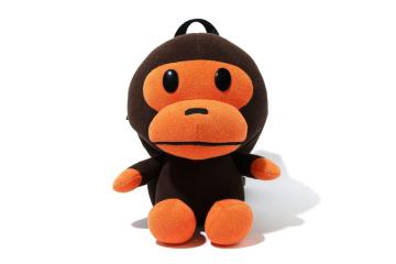 BABY MILO PLUSH DOLL DAY PACK�o�b�N�p�b�N�x�r�[�}�C���A�x�C�V���O�G�C�va bathing ape��L