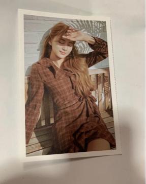 TWICE �c�E�B�@�����|�X�g�J�[�h�@Yes I am �B