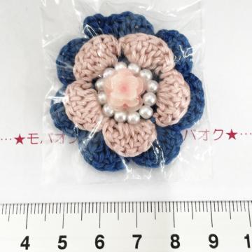 7*ハンドメイド♪オリジナルビジュー ループ付きカラフルお花 7