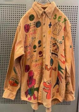 �Ò��@���B���e�[�W�@vintage �R�[�f�����C�V���c�@�����C�N�@�����C�N�V���c�@�������@�J���t���@�h��@���h