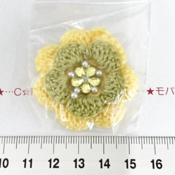 7*ハンドメイド♪オリジナルビジュー ループ付きカラフルお花 11