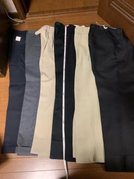 スラックスズボン7本セット