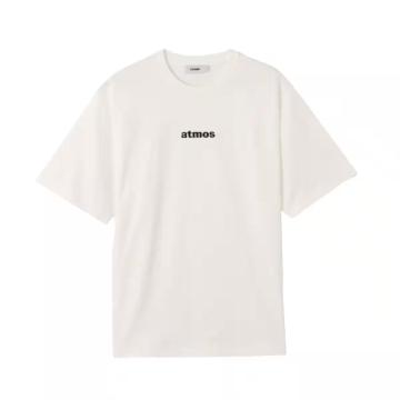 �V�i ATMOS �A�g���X T�V���c S �� Embroidery Classic Logo T-shirt WHITE����TEE