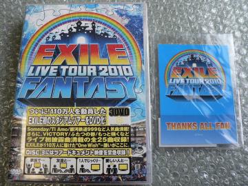 EXILE LIVE TOUR 2010 FANTASYy3gDVDzɂoi