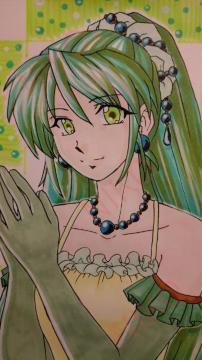 CXg/IWi/̎q/GREEN COLOR