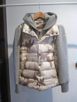 ☆MONCLER モンクレール PERIGORD ペリゴール ダウン/迷彩×グレー/メンス/サイズ0