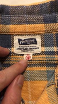 ★フェローズ★チェックシャツ★サイズ38