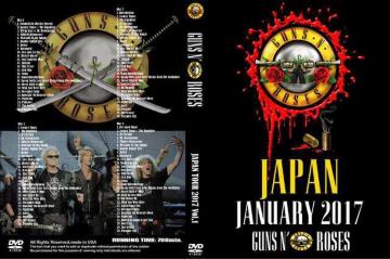 Guns N' Roses JAPAN TOUR 2017I13 5DVDIKY&[[Y