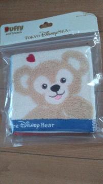 リゾートダッフィーミニタオル