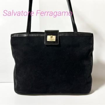 Salvatore Ferragamo tFK g[gobO EF-21 1914 XG[h ubN