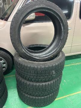 0092453)�������Y���ÃX�^�b�h���X�^�C��4�{�Z�b�g�_�����b�v�E�B���^�[�}�b�N�X02�Z�_���~�j�o��225/45R18��������