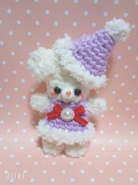 Merry Christmas可愛いモール人形ホルダー