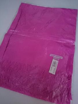 新品タグ付き☆nouvelle pachemire★ストール☆ピンク系★未開封☆