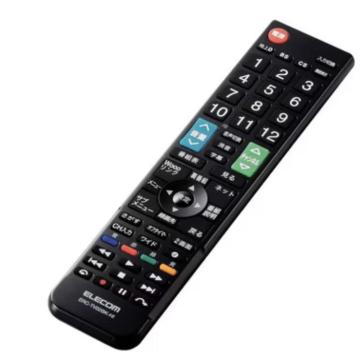 ELECOM �G���R�� �e���r�p�����R�� ERC-TV02BK-H �ėp�����R�� �n�f�W BS CS�Ή�