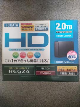 I-O DATA ���� [���O�U] �Ή�USB 2.0/1.1�ڑ� �O�t�n�[�h�f�B�X�N 2TB �u���b�N HDCR-U2.0EK