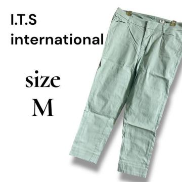 I.T.S international �p���c M ���f�B�[�X �N���b�v�h�p���c �X�g���[�g �~���g�O���[���n