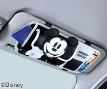 ●ミッキーマウス★バイザーポケット(サングラス*カード*チケット等)スッキリ収納