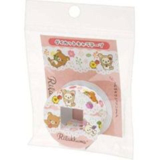 【リラックマ】可愛い♪手で簡単にちぎれる ダイカットキャラテープ ホワイト < インテリア/ライフ 【リラックマ】可愛い♪手で簡単にちぎれる ダイカットキャラテープ ホワイト < インテリア/ライフの
