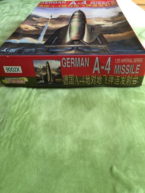 GERMAN A-4  MISSILE hCc A-4  ~TC  zr[ 