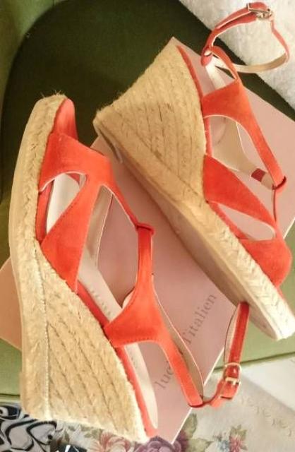 送料無料へご変更/lucille l´italien/ルシールリタリアン アンクルベルト付ジュート巻ウェッジサンダル 37 < 女性ファッション 送料無料へご変更/lucille l´italien/ルシールリタリアン アンクルベルト付ジュート巻ウェッジサンダル 37 < 女性ファッションの