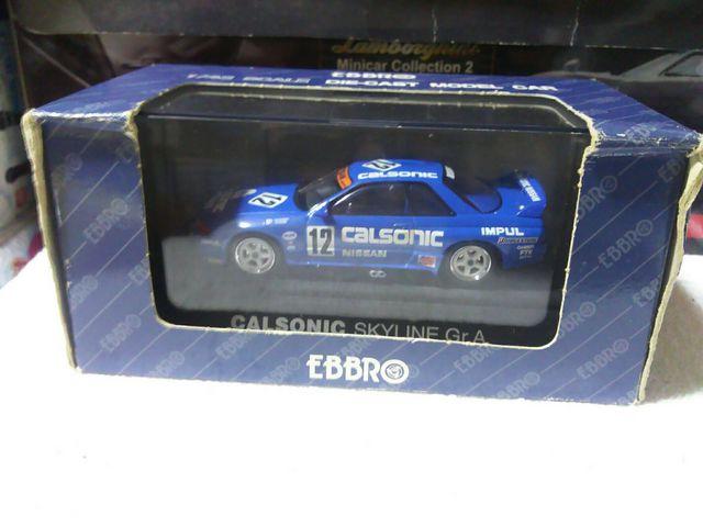 エブロ 1/43 青箱 Gr.A '90 カルソニック スカイラインR32#12 星野/鈴木 < ホビー エブロ 1/43 青箱 Gr.A '90 カルソニック スカイラインR32#12 星野/鈴木 < ホビーの
