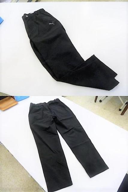 Sサイズ)黒)プーマ★ウーブンパンツ クロップドロングパンツ 薄手テロテロ 撥水加工 腰ベルト通しあり 849173 < レジャー/スポーツ  Sサイズ)黒)プーマ★ウーブンパンツ クロップドロングパンツ 薄手テロテロ 撥水加工 腰ベルト通しあり 849173 < レジャー/スポーツの