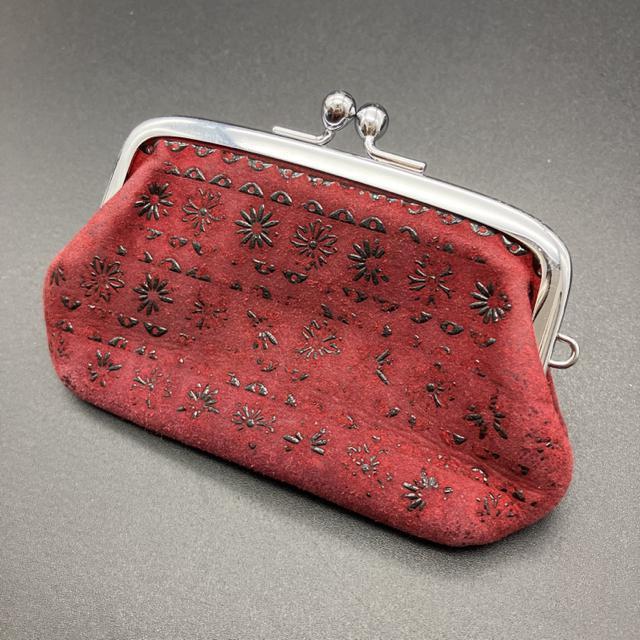 即決 印傳屋 印伝 INDEN-YA がま口 コインケース 小銭入れ < 女性ファッション  即決 印傳屋 印伝 INDEN-YA がま口 コインケース 小銭入れ < 女性ファッションの