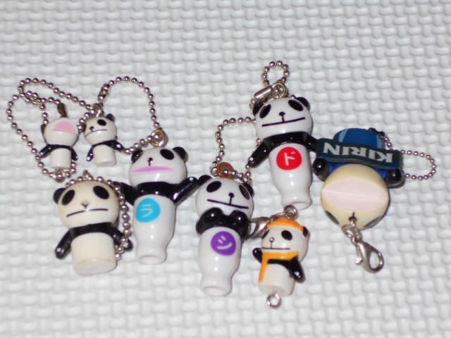 KIRIN 生茶パンダ 8個セット キーホルダー < ホビー  KIRIN 生茶パンダ 8個セット キーホルダー  < ホビーの