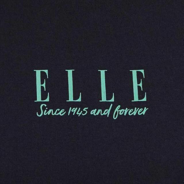 GUグラフィックT(半袖)ELLE2 Mサイズ ネイビー NAVY 紺 綿100% < ブランド  GUグラフィックT(半袖)ELLE2 Mサイズ ネイビー NAVY 紺 綿100% < ブランドの