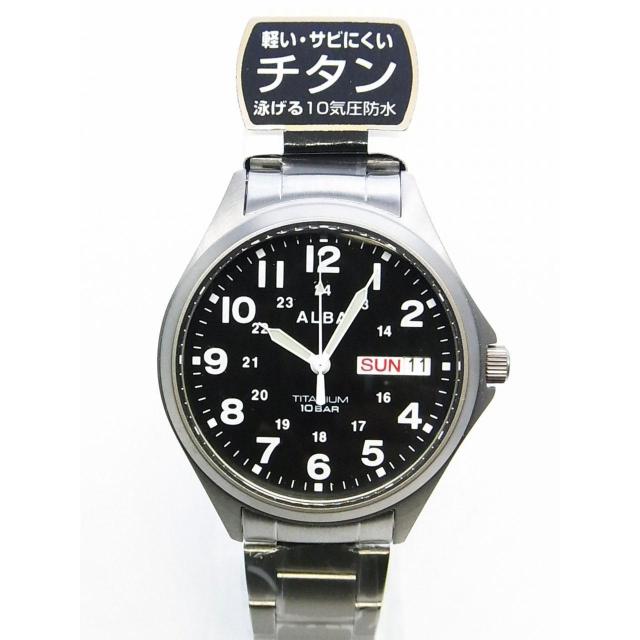 SEIKO ALBA 紳士 クォーツ AQPJ402 定価¥11,000-税込 < ブランド SEIKO ALBA 紳士 クォーツ AQPJ402 定価¥11,000-税込 < ブランドの