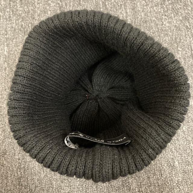 即決 Andy Warhol by CA4LA ビーニー ニット帽 ブラック < 男性ファッション  即決 Andy Warhol by CA4LA ビーニー ニット帽 ブラック < 男性ファッションの