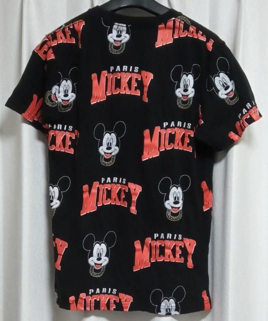 JOYRICH × MICKEY MOUSE 総柄プリント 半袖Tシャツ Sサイズ 黒 ブラック ジョイリッチ × ミッキーマウス < ブランド  JOYRICH × MICKEY MOUSE 総柄プリント 半袖Tシャツ Sサイズ 黒 ブラック ジョイリッチ × ミッキーマウス < ブランドの