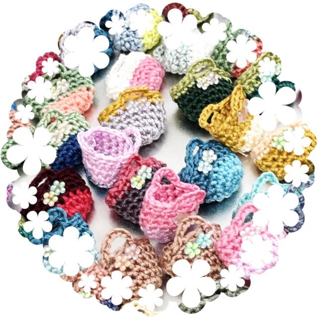 15*ハンドメイド♪可愛い立体ミニバッグ 5 < ペット/手芸/園芸  15*ハンドメイド♪可愛い立体ミニバッグ 5 < ペット/手芸/園芸の