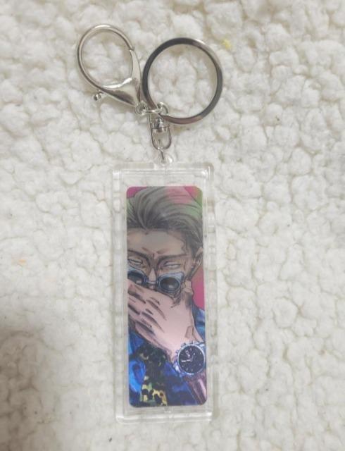 七海健人 呪術廻戦 イラストチェンジングカード 最強ジャンプ 付録 キーホルダー < アニメ/コミック/キャラクター 七海健人 呪術廻戦 イラストチェンジングカード 最強ジャンプ 付録 キーホルダー < アニメ/コミック/キャラクターの