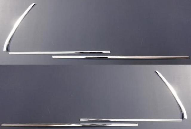 クロームメッキ鏡面ウィンドフレーム6Pセット アクア NHP10 ウェザーストリップ < 自動車/バイク クロームメッキ鏡面ウィンドフレーム6Pセット アクア NHP10 ウェザーストリップ < 自動車/バイク