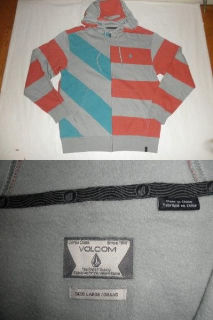 ★本場USA購入【VOLCOM】カラフルカラー フルジップパーカーUS L < ブランド  ★本場USA購入【VOLCOM】カラフルカラー フルジップパーカーUS L < ブランドの