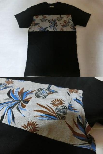 USA購入アメカジ【VANS】バンズ ポケット付TシャツUS S 黒系絵柄 < ブランド  USA購入アメカジ【VANS】バンズ ポケット付TシャツUS S 黒系絵柄 < ブランドの