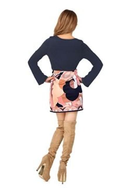 Rady☆フォンティーヌマーブル柄☆配色ワンピ☆ベージュ☆新品 < ブランド Rady☆フォンティーヌマーブル柄☆配色ワンピ☆ベージュ☆新品 < ブランドの