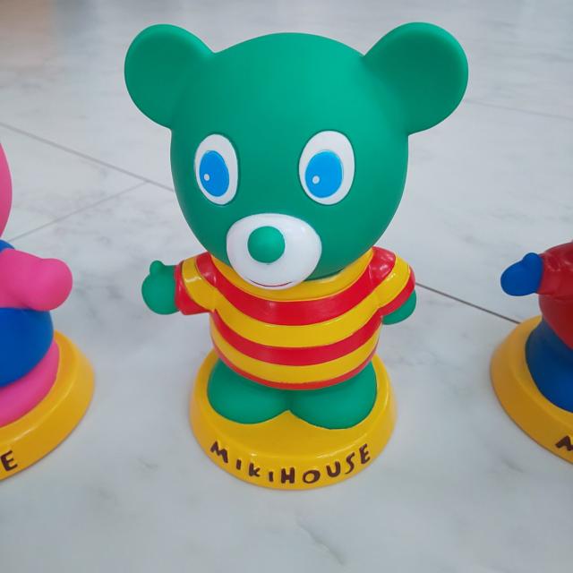 ミキハウス 貯金箱 くま 3体セット < ブランド  ミキハウス 貯金箱 くま 3体セット < ブランドの