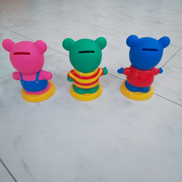 ミキハウス 貯金箱 くま 3体セット < ブランド  ミキハウス 貯金箱 くま 3体セット < ブランドの