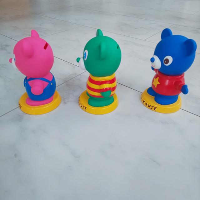 ミキハウス 貯金箱 くま 3体セット < ブランド  ミキハウス 貯金箱 くま 3体セット < ブランドの