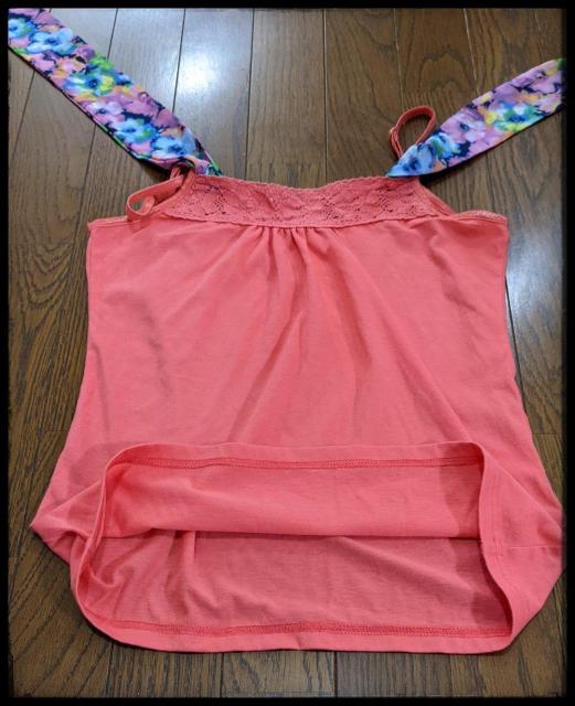 ★continuer de NICE CLAUP★コンティニュエ ド ナイスクラップ★キャミソール★Mサイズ★部屋着★Tシャツ★ < ブランド  ★continuer de NICE CLAUP★コンティニュエ ド ナイスクラップ★キャミソール★Mサイズ★部屋着★Tシャツ★ < ブランドの