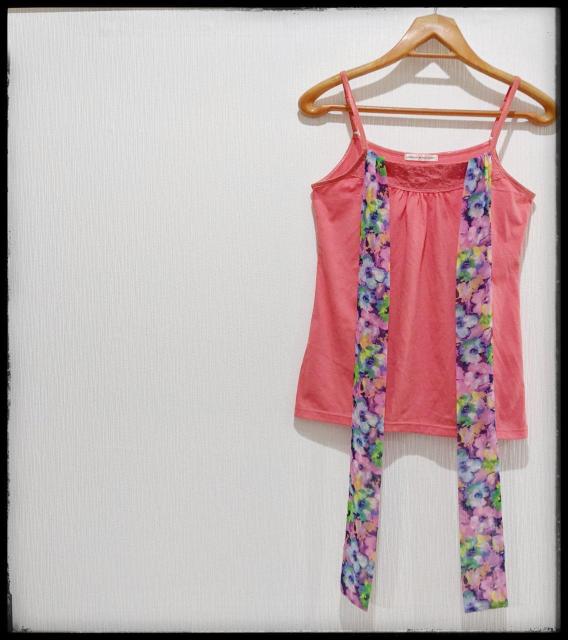 ★continuer de NICE CLAUP★コンティニュエ ド ナイスクラップ★キャミソール★Mサイズ★部屋着★Tシャツ★ < ブランド  ★continuer de NICE CLAUP★コンティニュエ ド ナイスクラップ★キャミソール★Mサイズ★部屋着★Tシャツ★ < ブランドの
