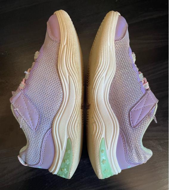 スケッチャーズ S-Lights キッズスニーカー 光る靴 パープル/エメラルドグリーン ディズニー ラプンツェル コスプレ 通園 < キッズ/ベビー  スケッチャーズ S-Lights キッズスニーカー 光る靴 パープル/エメラルドグリーン ディズニー ラプンツェル コスプレ 通園 < キッズ/ベビーの