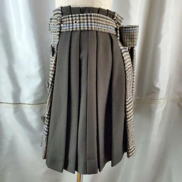 込み★バブルス★ベルトがミソ!チェック柄&ブリーツミニスカート★M★ < ブランド  込み★バブルス★ベルトがミソ!チェック柄&ブリーツミニスカート★M★ < ブランドの