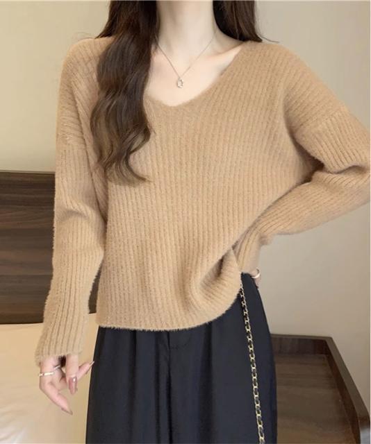送料無料 新品 ニットトップス レディース Vネック < 女性ファッション  送料無料 新品 ニットトップス レディース Vネック  < 女性ファッションの