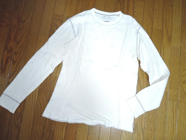 NEIGHBORHOOD ネイバーフッド ワッフル調 ロンTシャツ 2M 白 長袖 サーマル カットソー < ブランド NEIGHBORHOOD ネイバーフッド ワッフル調 ロンTシャツ 2M 白 長袖 サーマル カットソー < ブランドの