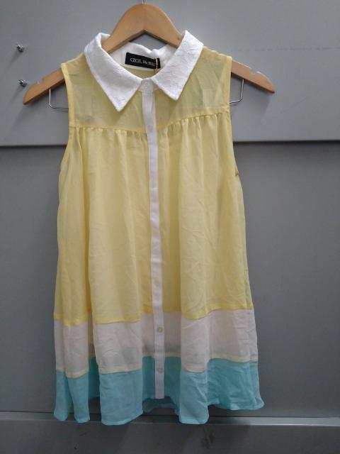 CECIL McBEE☆シフォンノースリブラウスチュニック < ブランド  CECIL McBEE☆シフォンノースリブラウスチュニック  < ブランドの
